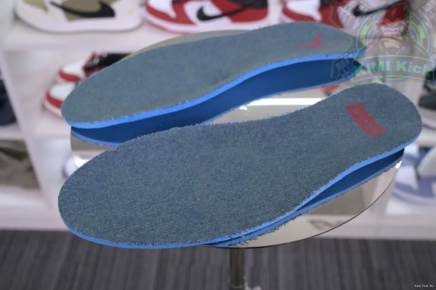 Air 4 Kimikick levis retro Jordan Jordan denim 0730